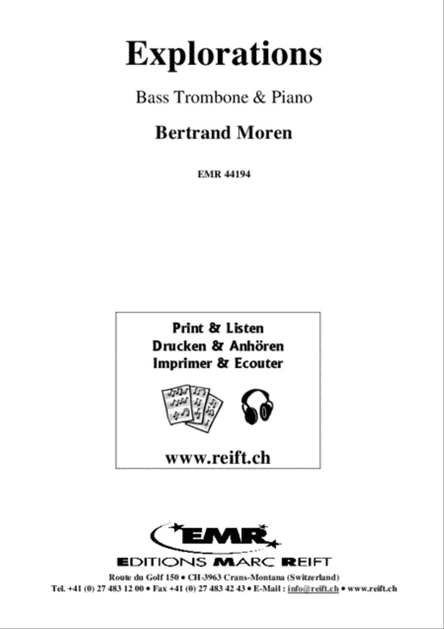 Explorations Bass Trombone scores gallery preview page 2