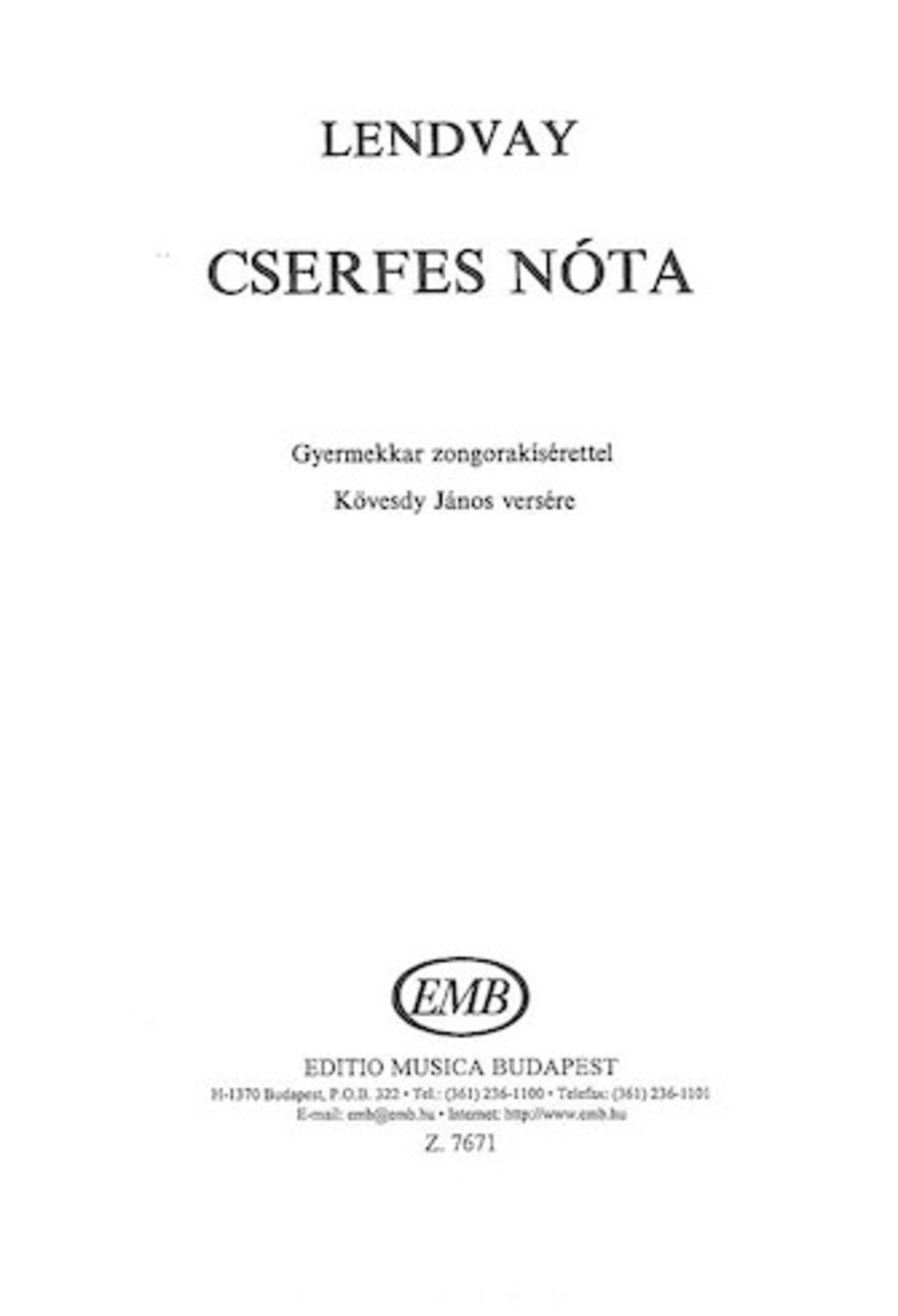 Cserfes NÓta Children's Choir scores gallery preview page 1