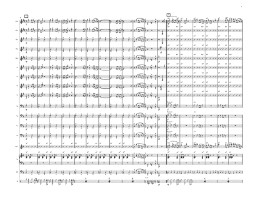 Menacing Shadows Jazz Ensemble scores gallery preview page 3