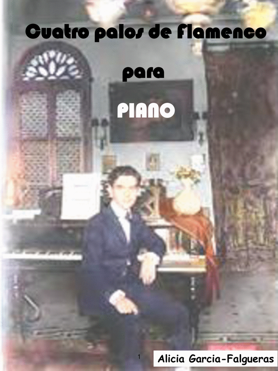 Cuatro palos del Flamenco para Piano Piano Solo scores gallery preview page 1