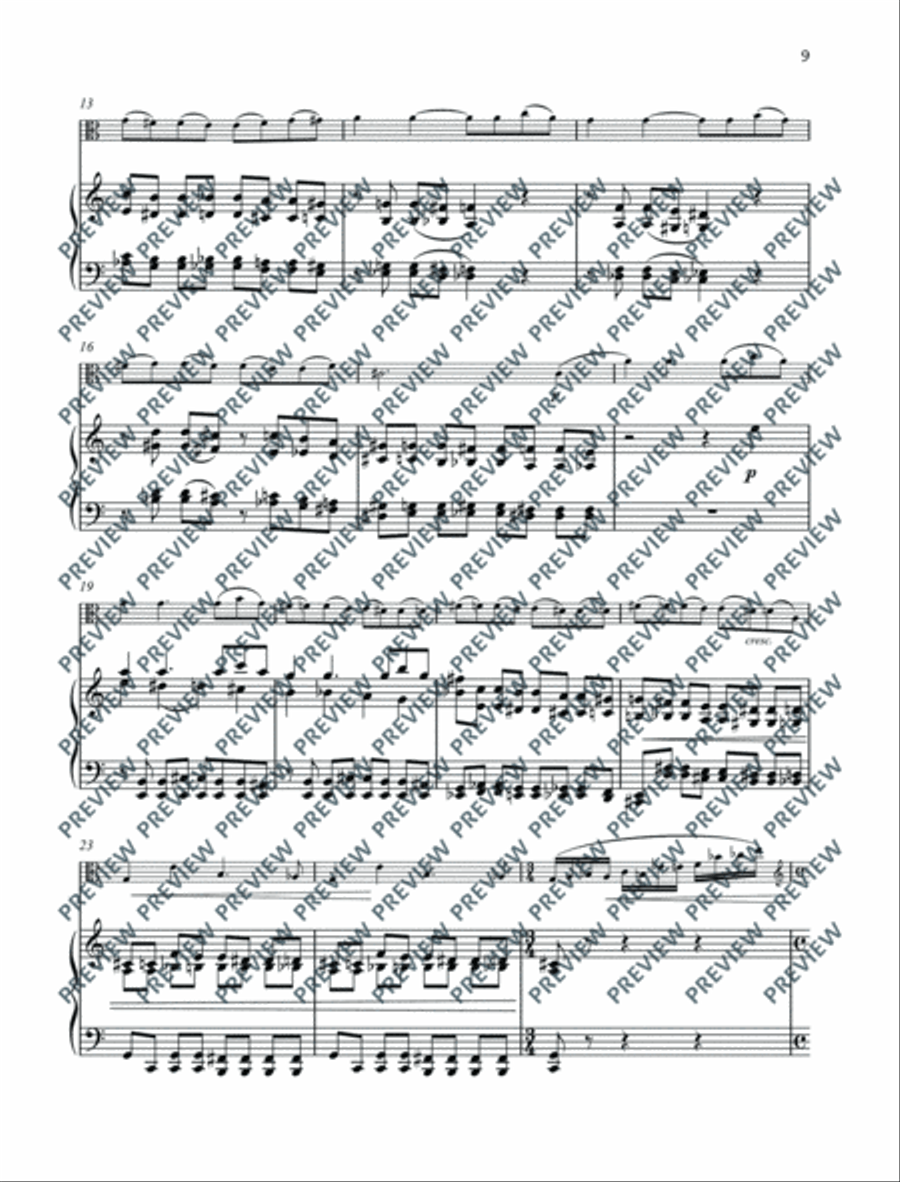 Sonate Sonate Piano Accompaniment scores gallery preview page 10