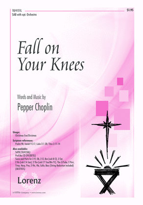 Book cover for Fall on Your Knees