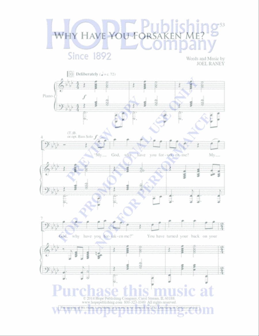 The Seven Last Days 4-Part scores gallery preview page 56