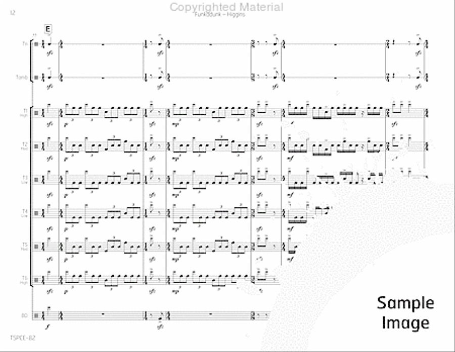 Funkadunk Percussion Ensemble scores gallery preview page 15