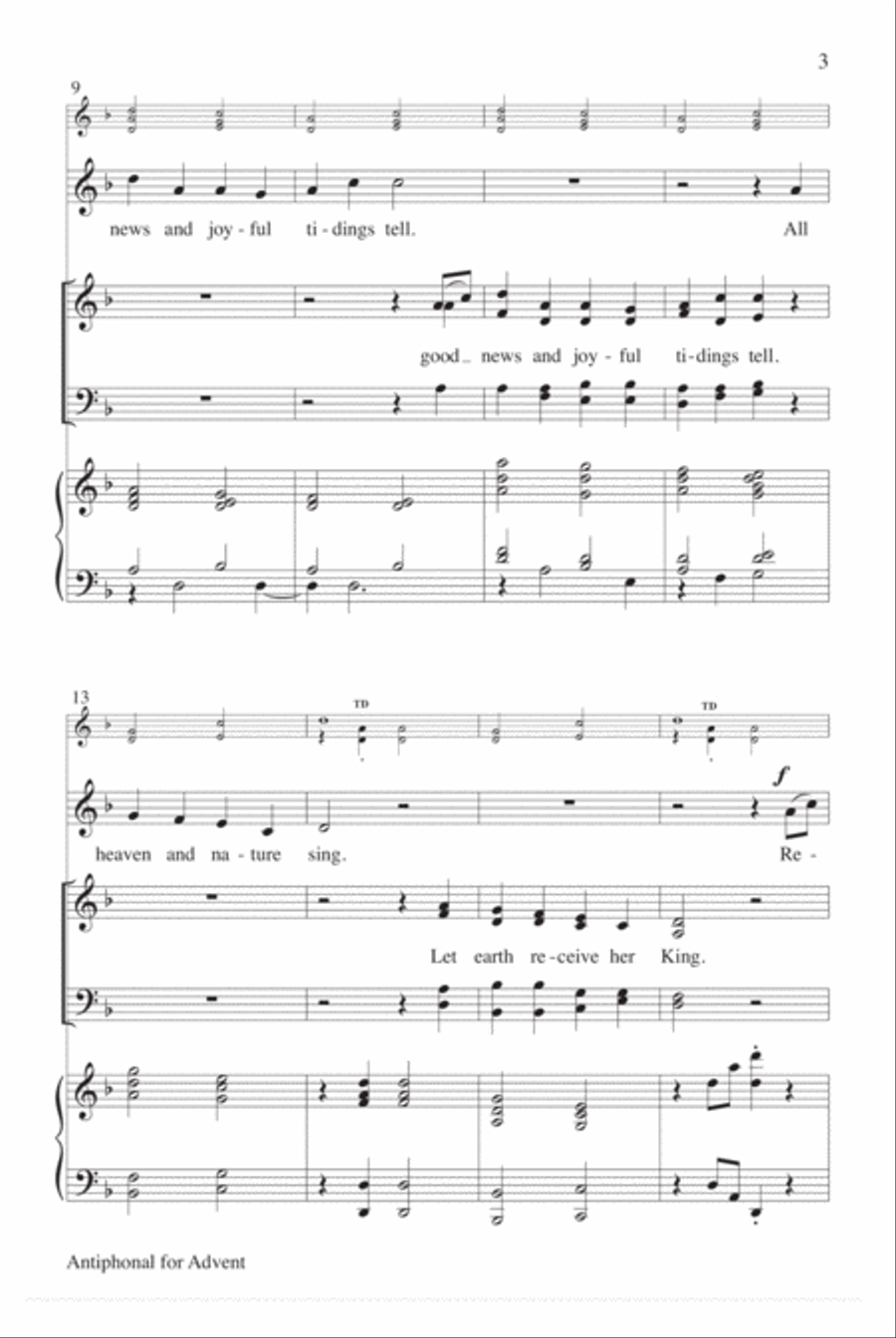 Antiphonal for Advent 4-Part scores gallery preview page 3