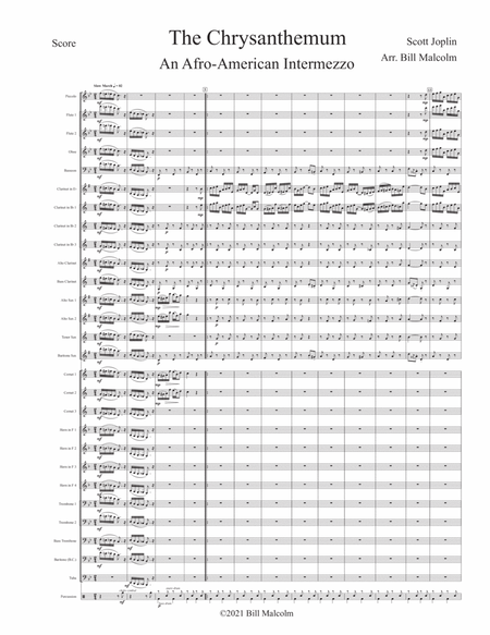 The Chrysanthemum for symphonic band image number null