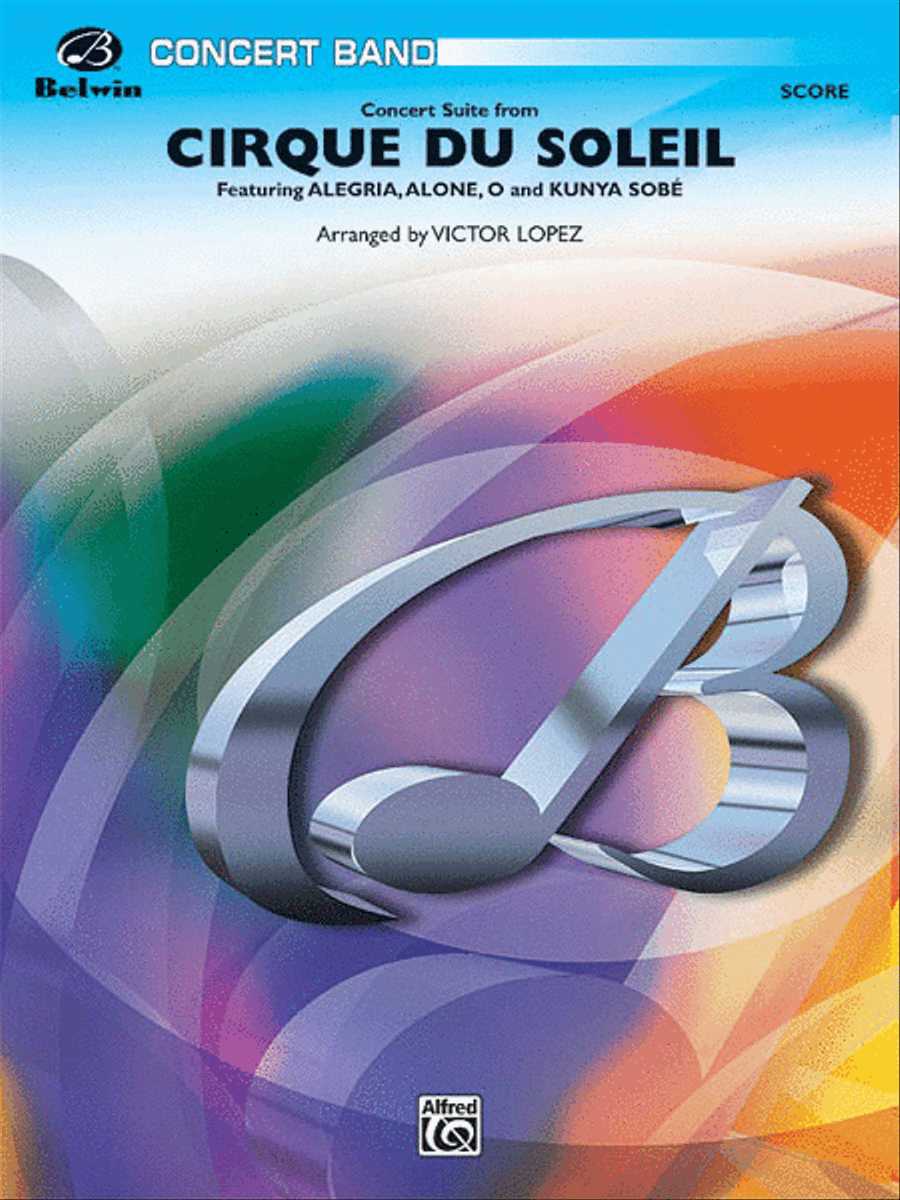 Cirque du Soleil, Concert Suite from Concert Band scores gallery preview page 1