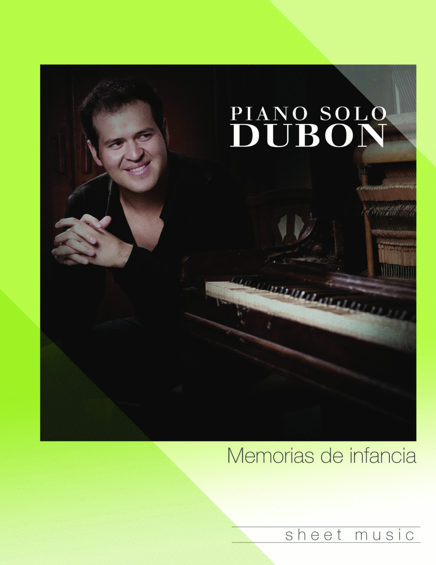 Memorias de infancia Piano Solo scores gallery preview page 1
