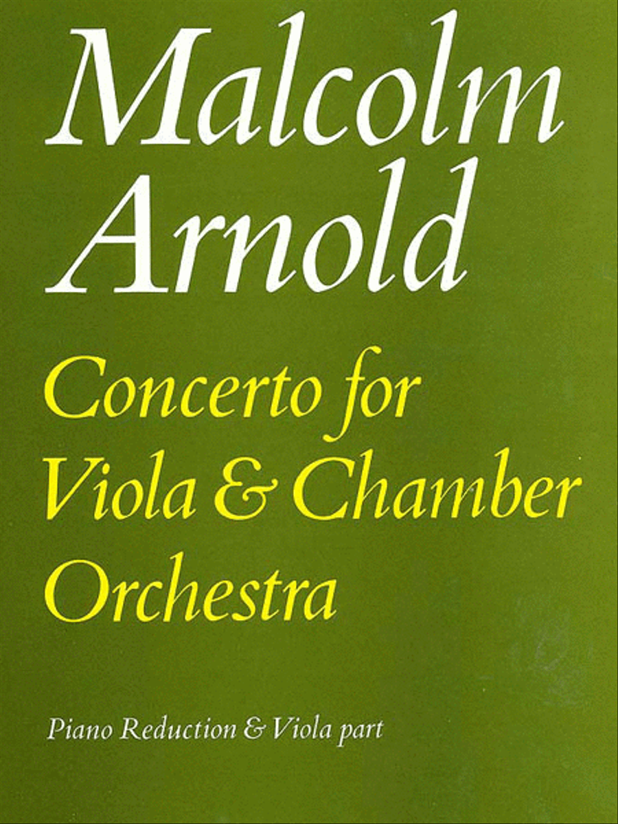 Concerto for Viola Small Ensemble scores gallery preview page 1