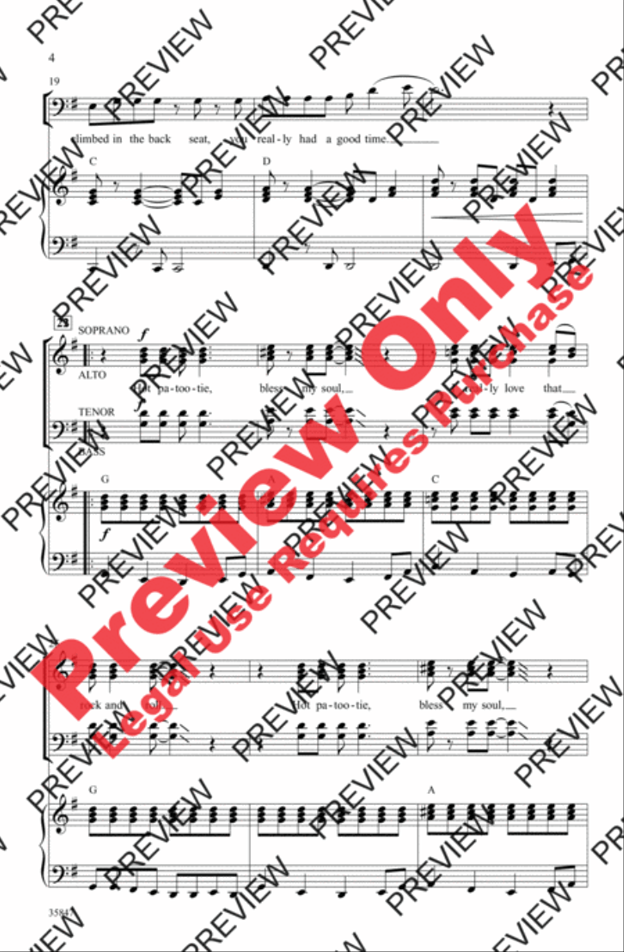 Whatever Happened to Saturday Night 4-Part scores gallery preview page 4