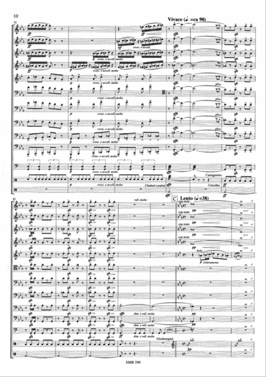 Don Quixote Rhapsody Brass Ensemble scores gallery preview page 10