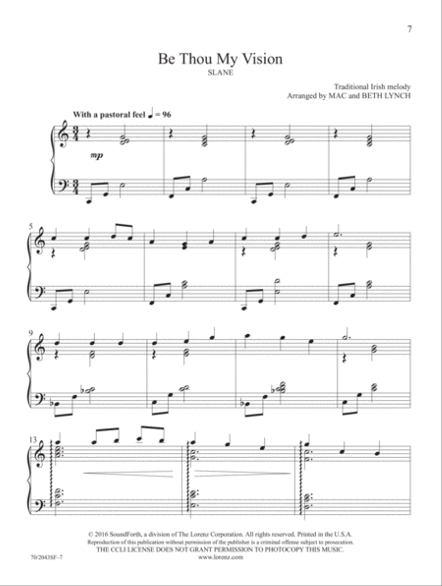 Worthy of Praise Piano Solo scores gallery preview page 3