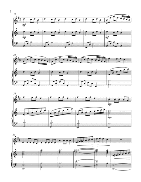 Carol of the Bells (treble Bb instrument solo) image number null