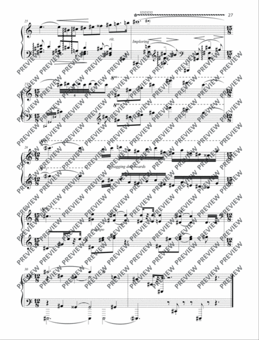Reminiscent Soul Etude Piano Method scores gallery preview page 5