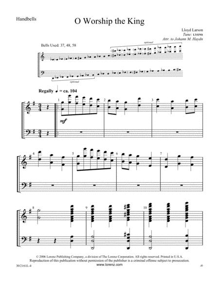 Enhancements for Congregational Singing - Handbell Part (reproducible) image number null