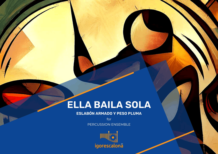 Ella Baila Sola Percussion Ensemble scores gallery preview page 1