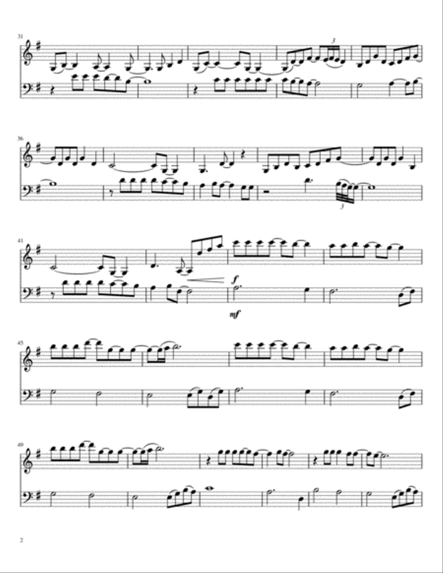 Shallow Shallow String Duet scores gallery preview page 2