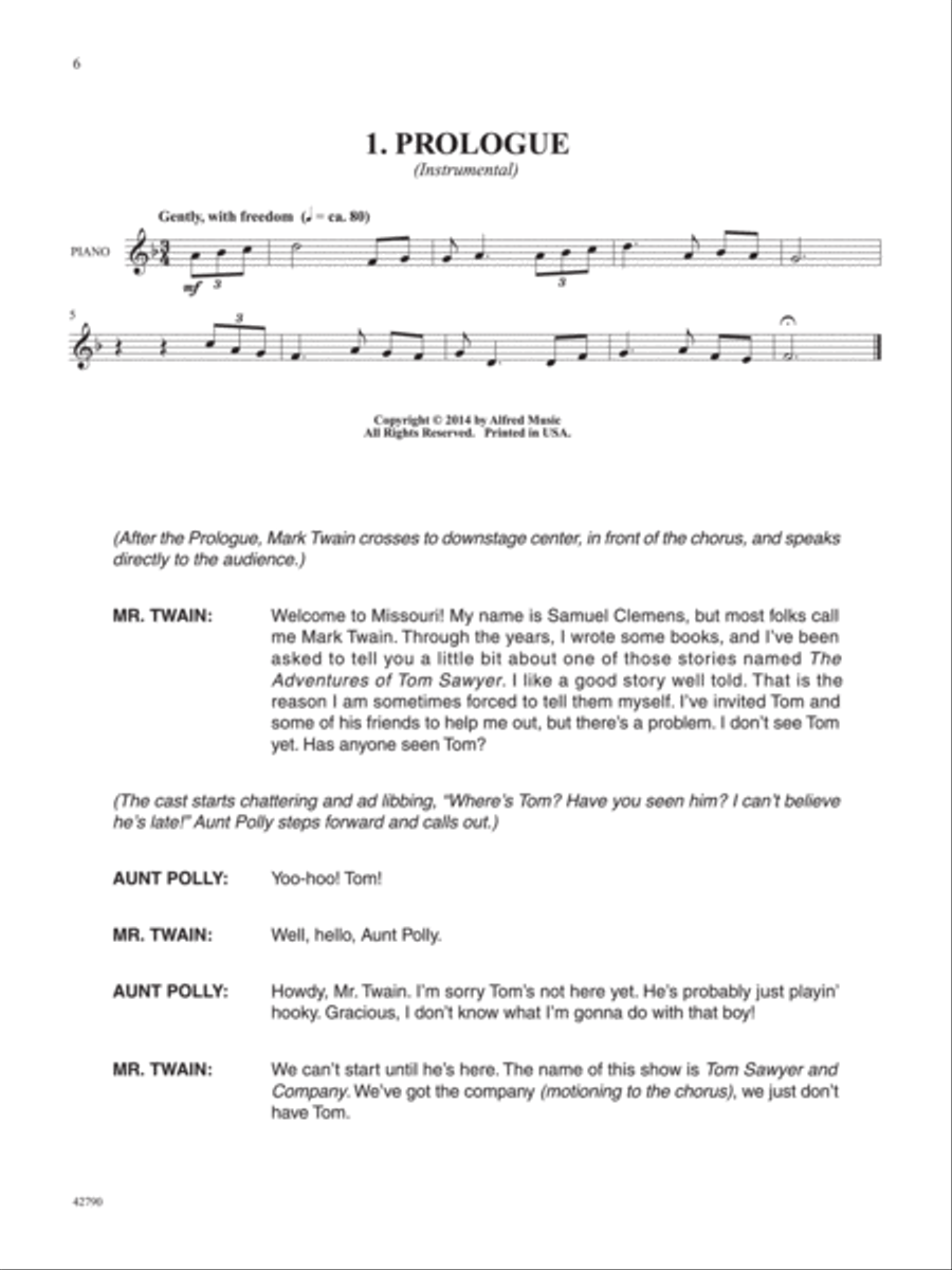 Tom Sawyer & Company CD scores gallery preview page 3