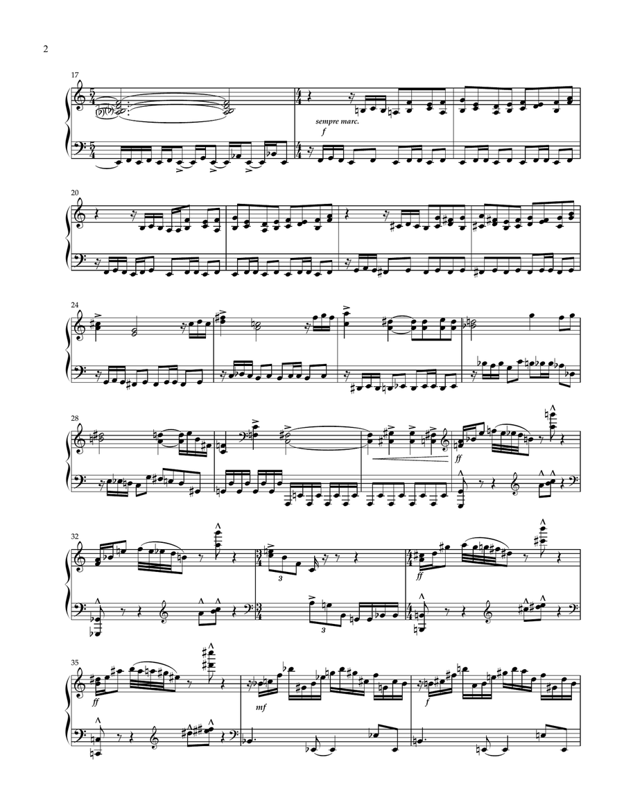 Jabberwocky Jabberwocky Piano Solo scores gallery preview page 4