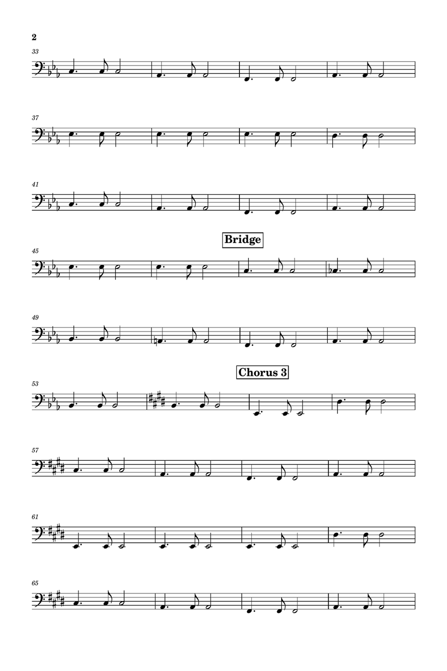 I Promise Bass Guitar scores gallery preview page 2