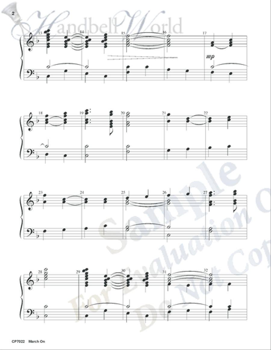 March On 3-Octaves scores gallery preview page 2