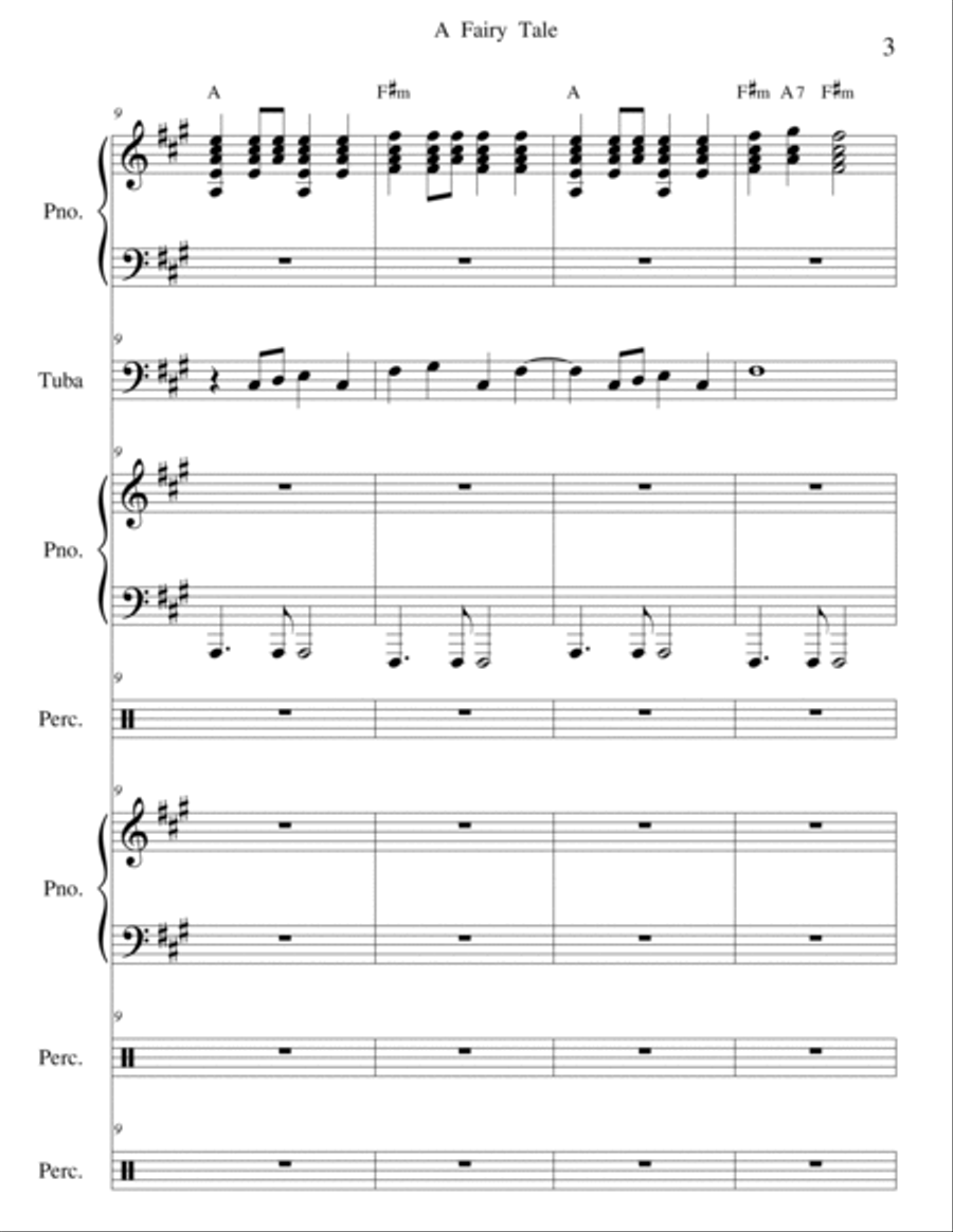 A Fairy Tale School and Community scores gallery preview page 3