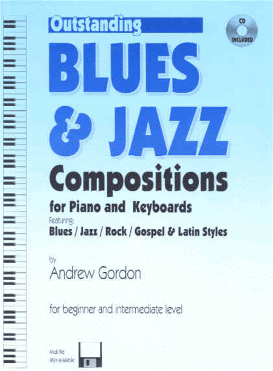 Outsanding Blues & Jazz Compositions - Beginning/Intermediate Level Piano Method scores gallery preview page 1