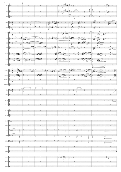 Passacaglia & Fugue in C minor BWV 582 arr. for Concert Band - SCORE image number null