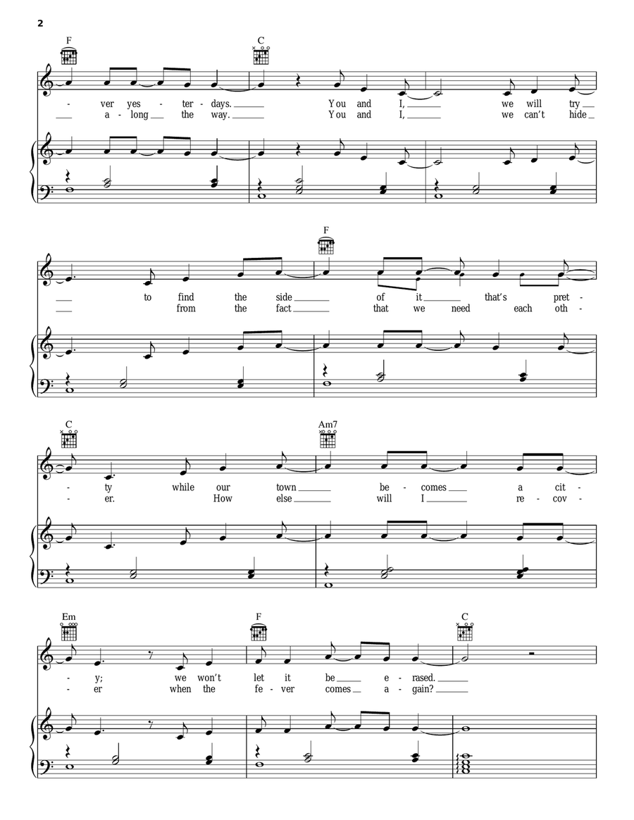 Quiet Quiet Acoustic Guitar scores gallery preview page 2