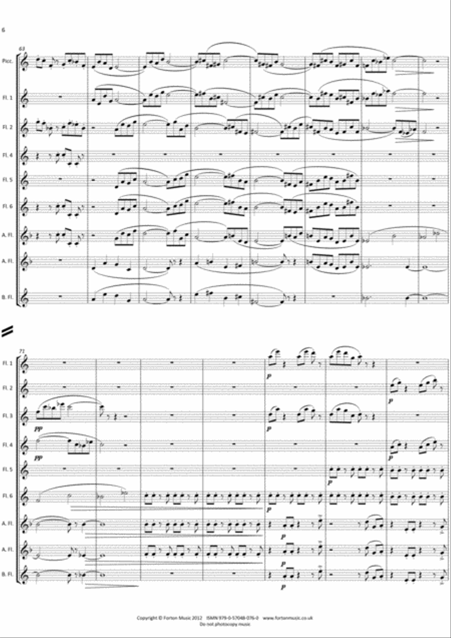 Fluten Flute scores gallery preview page 6