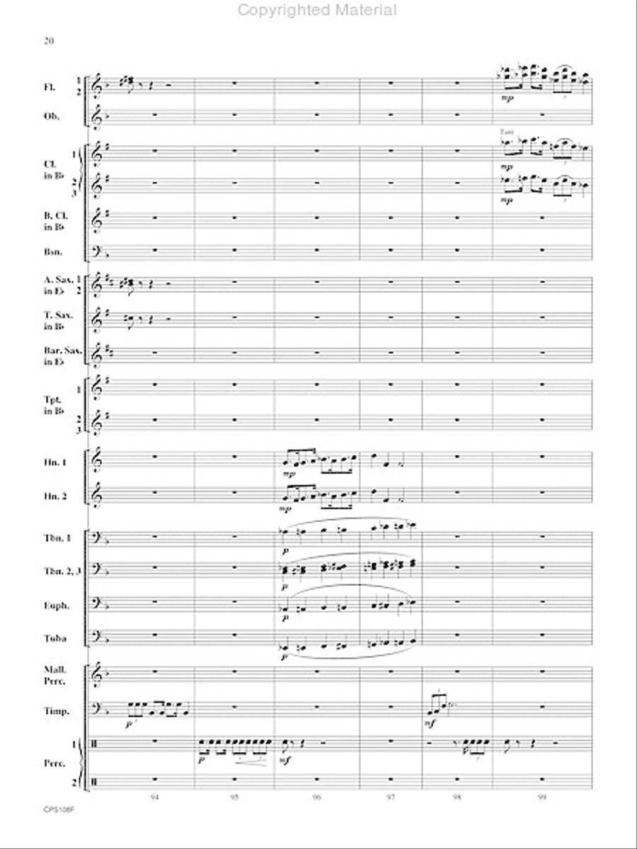 Aisling Gaelach Concert Band scores gallery preview page 21