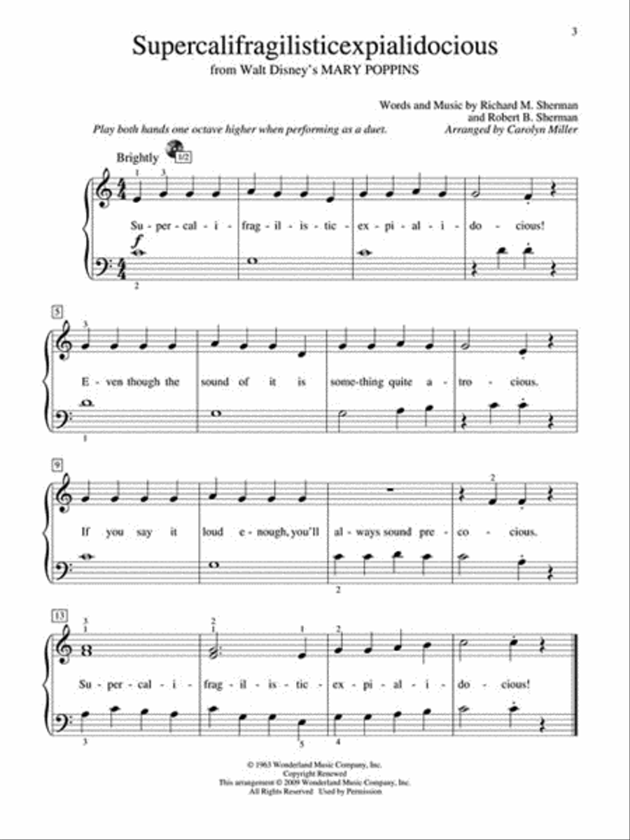 Teaching Little Fingers to Play More Children's Songs Piano Method scores gallery preview page 4