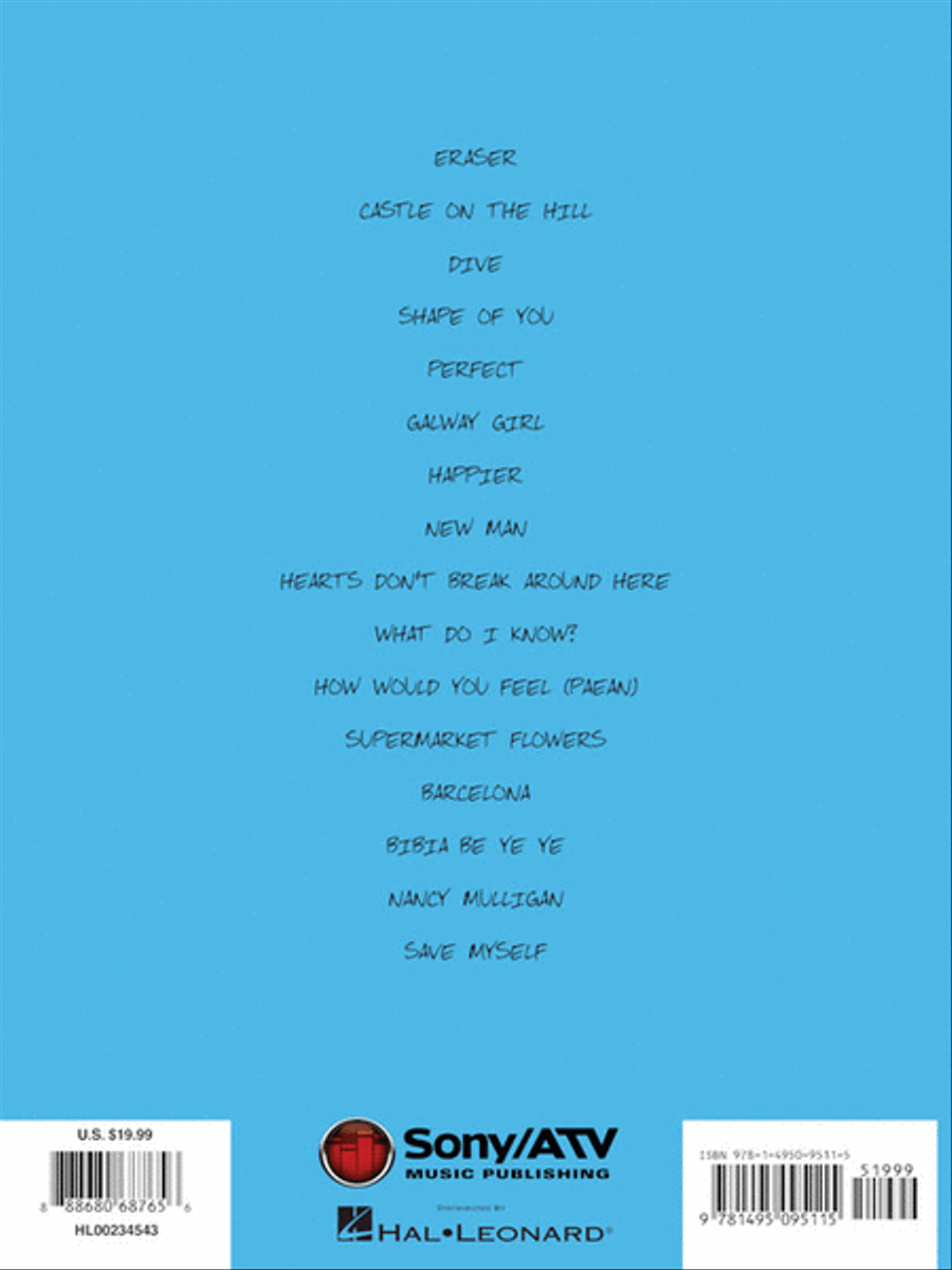 Ed Sheeran – Divide Electric Guitar scores gallery preview page 6