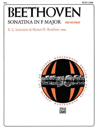 Book cover for Sonatina in F Major