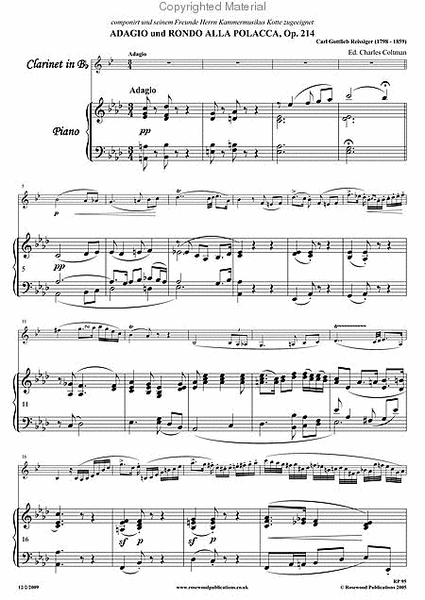 Adagio & Rondo-Polacca, Op. 214 image number null