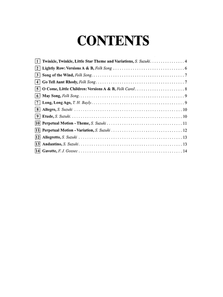 String Quartets for Beginning Ensembles, Volume 1: 2nd Violin