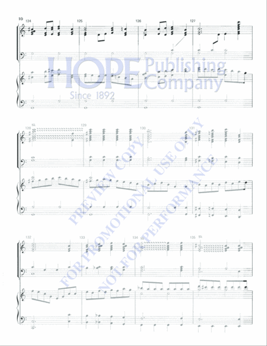 The Heavens Are Telling The Heavens Are Telling 3-Octaves scores gallery preview page 10
