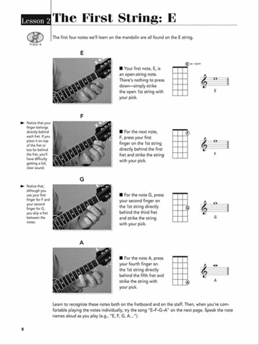 Play Mandolin Today! – Level 1 Guitar Tablature scores gallery preview page 5