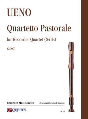Book cover for Quartetto Pastorale for Recorder Quartet (SATB) (2009)