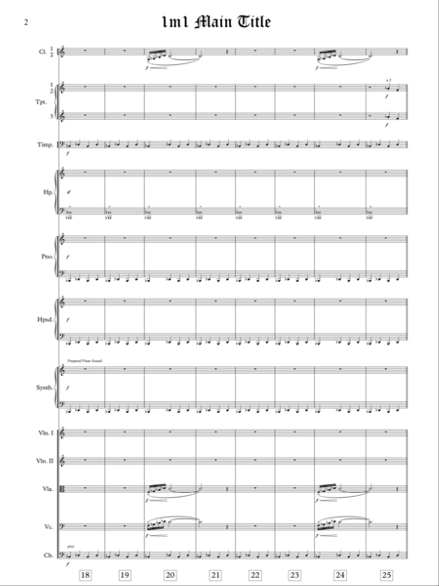 The Lion In Winter - Score Only Full Orchestra scores gallery preview page 4