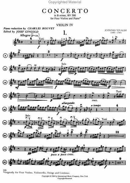 Concerto in B minor, RV 580 (Op. 3, No. 10)