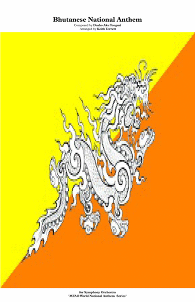 Bhutanese National Anthem for Symphony Orchestra (Kt Olympic Anthem Series) image number null