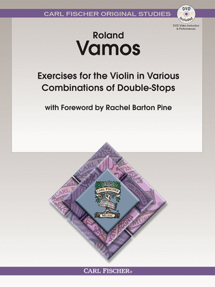 Book cover for Exercises for the Violin in Various Combinations of Double-Stops