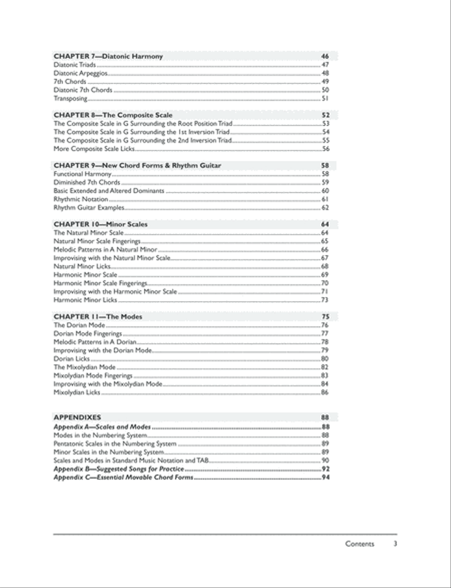 Complete Rock Guitar Method Electric Guitar scores gallery preview page 3