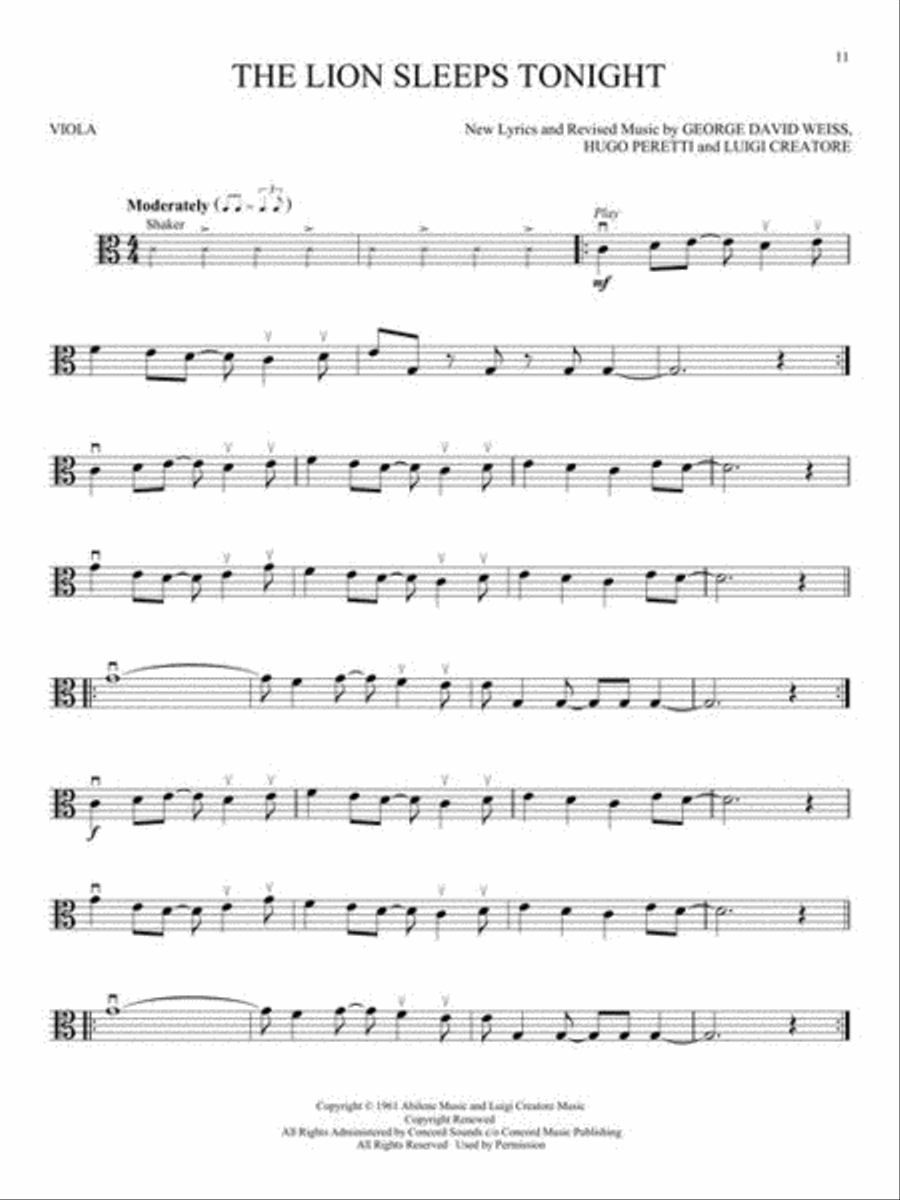 <br>Sheet music extract
