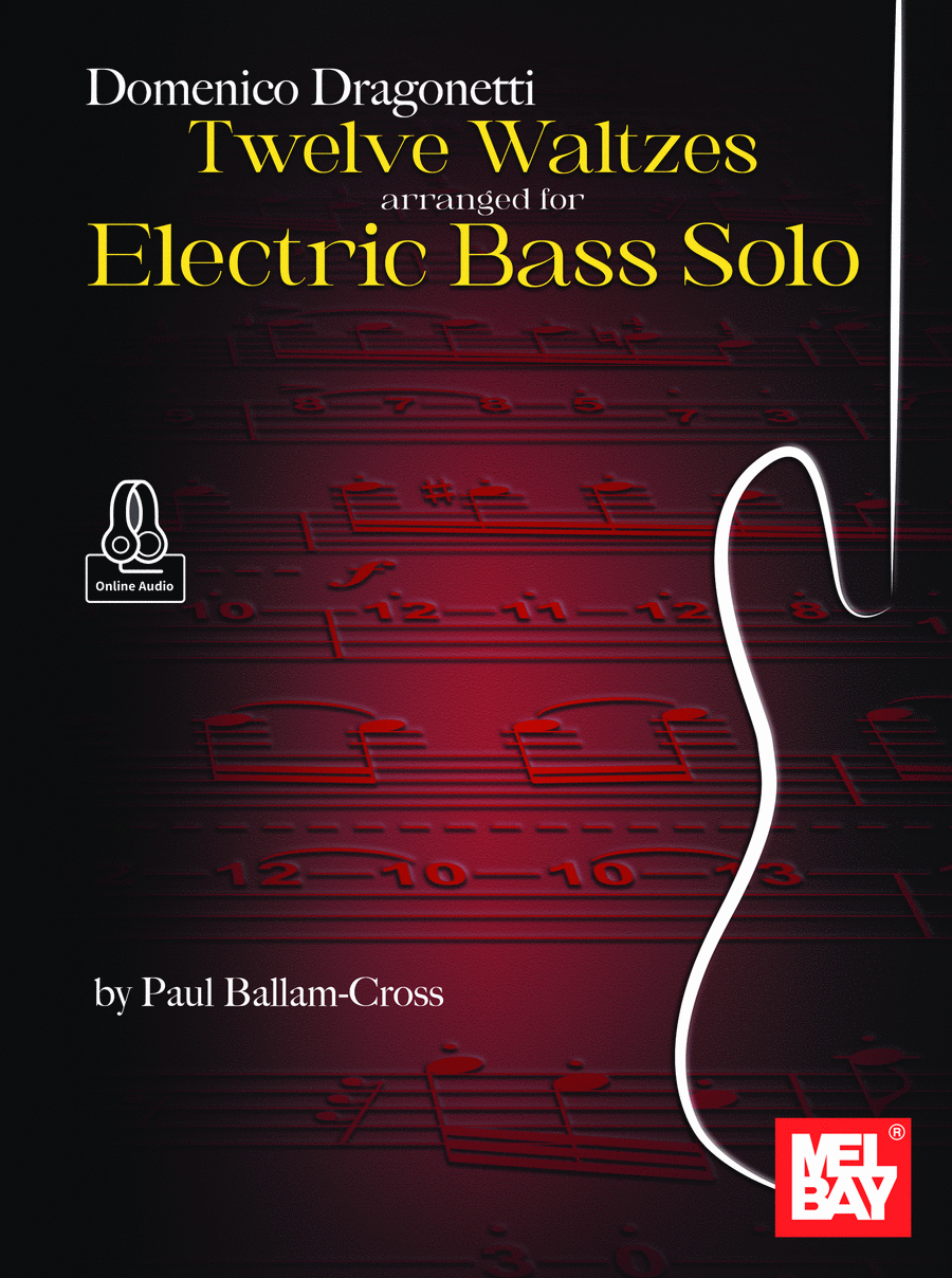 Domenico Dragonetti - Twelve Waltzes arranged for Electric Bass Solo Acoustic Guitar scores gallery preview page 1