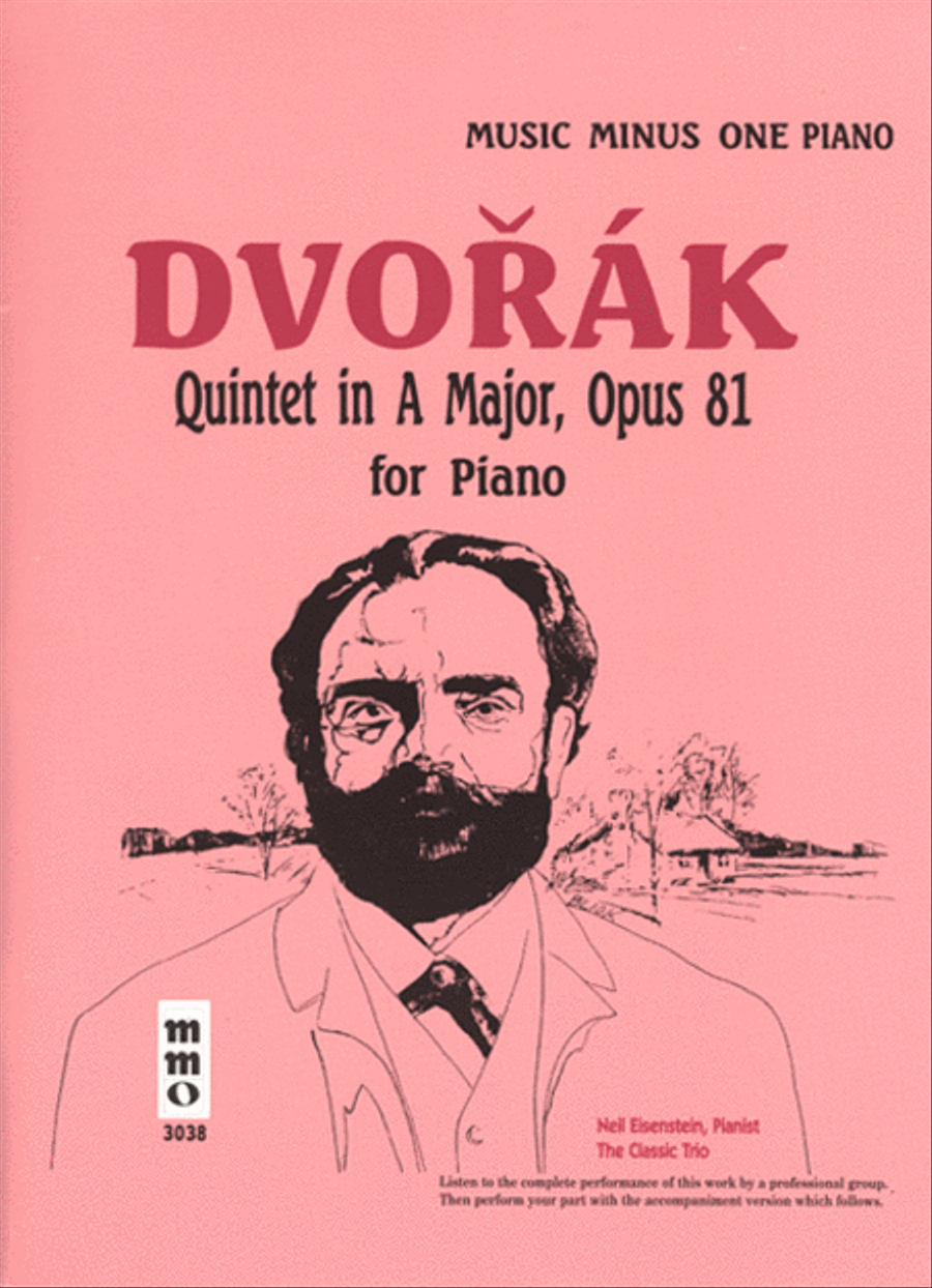 Dvorak - Quintet in A Major, Op. 81 Piano scores gallery preview page 1