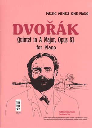 Book cover for Dvorak - Quintet in A Major, Op. 81