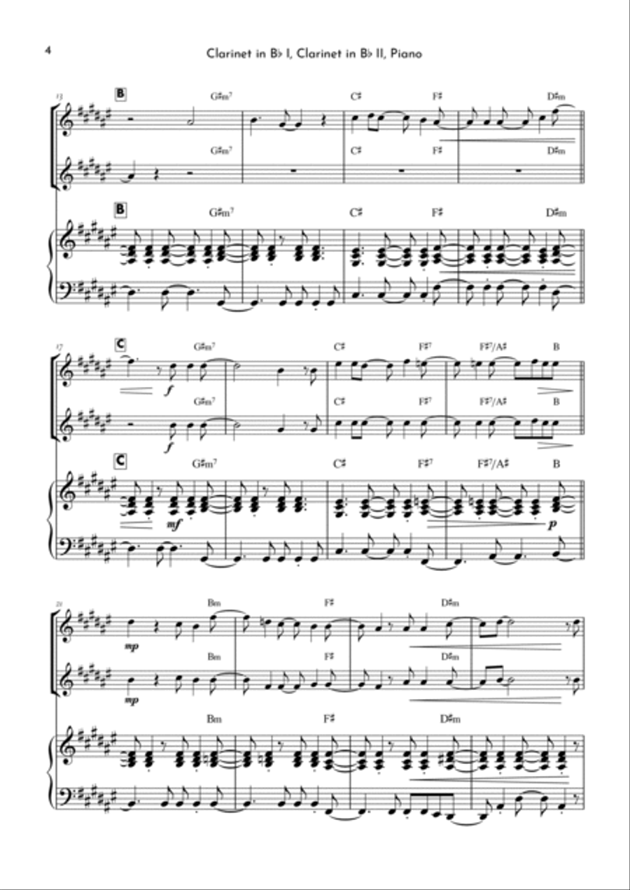 More Than Words Woodwind Duet scores gallery preview page 4