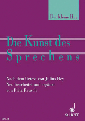 Kleine Hey/die Kunst Des Sprechens